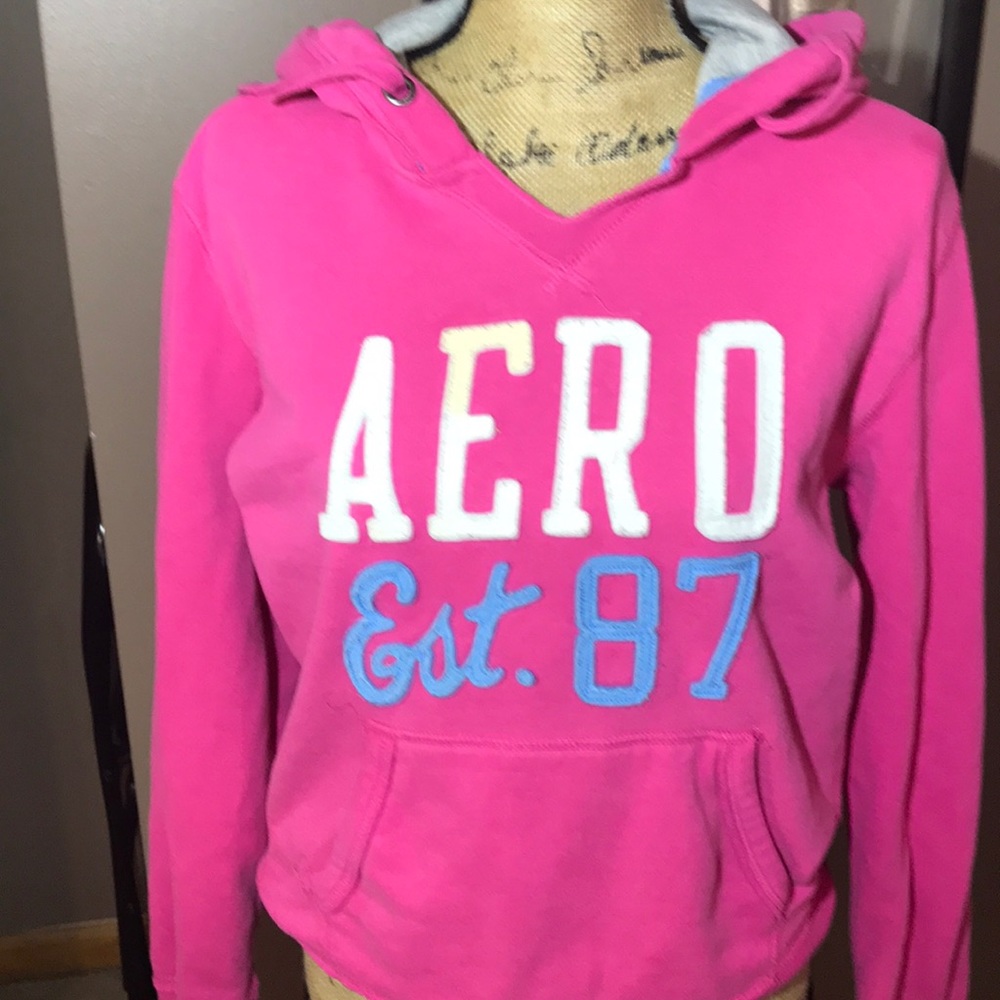 🔥Aeropostale hot pink hoodie